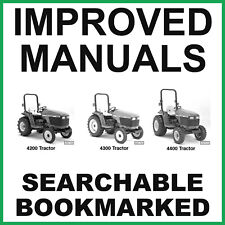 John Deere 4200 4300 4400 Compact Utility Tractor Technical Repair Manual TM1677 for sale  Shipping to Ireland
