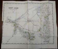 Wielki Aceh Kuta Raja Sumatra Holenderskie Indie Wschodnie Indonezja 1903 holenderska mapa wojskowa na sprzedaż  Wysyłka do Poland