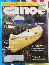 Revista Canoa Agosto 1988 Campamento Canoa Y Kayak ¡ENVÍO GRATUITO!¡! segunda mano  Embacar hacia Mexico