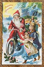 Santa riding bicycle for sale  Bolingbrook