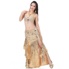  Belly Dancing Costume 2 Piece/Suit Bra Skirt  Oriental Costume set Indian dance tweedehands  verschepen naar Netherlands