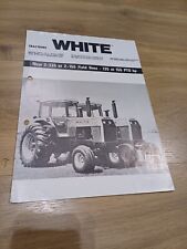 Prospectus tracteurs white d'occasion  Saint-André-lez-Lille