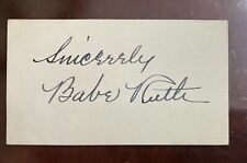 Babe ruth autograph for sale  Gilbert