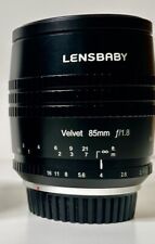Lensbaby velvet canon for sale  Peterborough