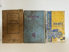 Old car handbooks for sale  CARDIGAN