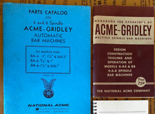 Acme gridley parts for sale  Grand Haven