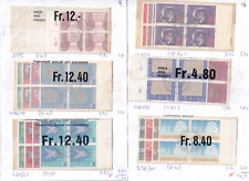 Briefmarken partie viererblock gebraucht kaufen  Joachimsthal