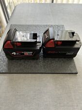 Milwaukee m18 batteries for sale  BELFAST