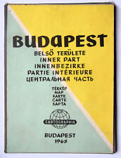 Budapest stadtplan 1968 gebraucht kaufen  Dresden