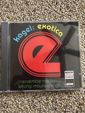 Used, Mauricio Kagel Exotica For Non-European Instruments CD in Mint Condition for sale  Shipping to South Africa