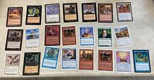 Lot Of 22 Old MTG Magic Cards Bulk Vintage Sets White Border 4th 7th 8th Oddysey, used for sale  Canada