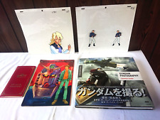 Artículos Gundam a granel -- 2 trajes móviles celdas de producción ala Gundam y 3 libros Gundam segunda mano  Embacar hacia Argentina