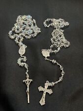 Crystal rosary beads for sale  Pittston