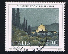 Italia francobollo arte usato  Prad Am Stilfserjoch