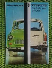 Folding brochure trabant for sale  Shipping to Ireland