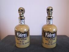 RARO -Padre Azul Super Premium Reposado Garrafas de Tequila VAZIAS 50ml - CABEÇA DE CAVEIRA comprar usado  Enviando para Brazil