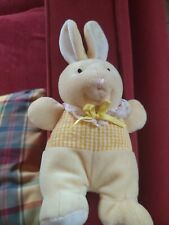 Doudou lapin jaune d'occasion  Châtenois