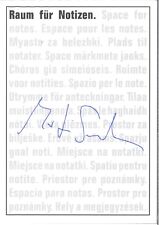 Autogrammkarte martin sonnebor gebraucht kaufen  GÖ-Geismar