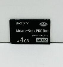 Sony 4 GB Memory Stick Pro Duo Mark 2 segunda mano  Embacar hacia Argentina