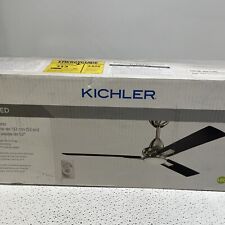 Ventilador LED Kichler 52 pulgadas Kosmus, negro satinado - 300031SBK segunda mano  Embacar hacia Argentina