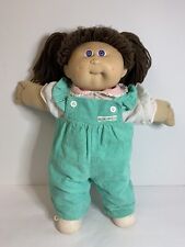 Molde de cabeza de colección Cabbage Patch Kid #9 cabello marrón/ojos azules 1986 bien fábrica segunda mano  Embacar hacia Argentina