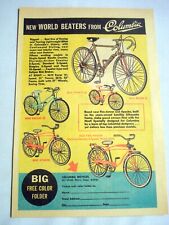 1964 Color Ad Columbia Bike World Beaters, Westfield, Massachusetts., usado comprar usado  Enviando para Brazil