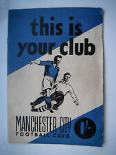 manchester city magazine for sale  STOCKPORT