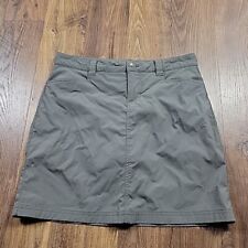 Eddie Bauer Skort Skirt Women 2 Gray Hiking Outdoors  for sale  Shipping to South Africa