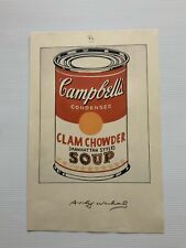 Andy warhol campbell for sale  DONCASTER