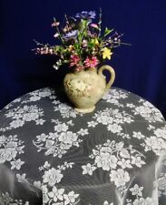 Lace tablecloth round for sale  Winston Salem