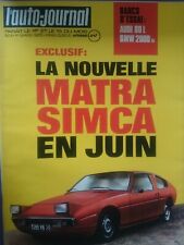 Auto journal 1973 d'occasion  Rennes-