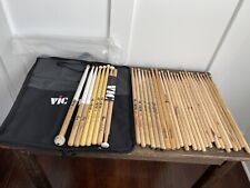 Vic Firth Drum Stick Bag com Toneladas de Bastões Tenor Swizzle Quadbale MTS1 Híbrido + comprar usado  Enviando para Brazil