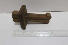 Vintage Wooden Vice Handmade 6" Long Bin N for sale  Shipping to South Africa