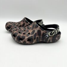 Crocs Classic Bistro Animal Remix Clogs Animal Print Slip-on Comfort Size 6 for sale  Shipping to South Africa