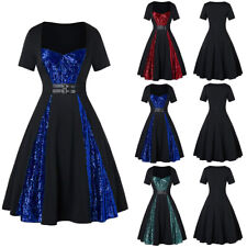 Womens gothic sequin for sale  UK