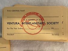 Ventura interplanetary society for sale  Ventura