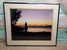Lighthouse sailboat sunset for sale  Waverly