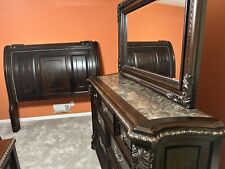 queen bed frame bronze metal for sale  Conyers