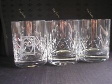 Crystal tumblers one for sale  UK