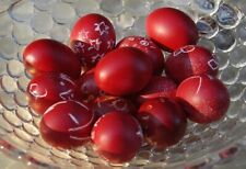 3 sobres rojo y vino rojo color huevo de Pascua tinte pintura decoración artesanal para 30 huevos segunda mano  Embacar hacia Argentina