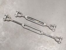 Galvanised turnbuckle open for sale  Shipping to Ireland