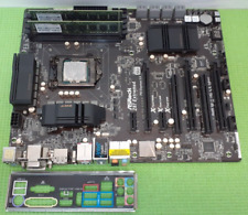 Usado, Placa-mãe ASRock Z87 Extreme4 ATX, Intel i7-4770K, 2x8GB DDR3 + placa de E/S comprar usado  Enviando para Brazil