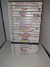 Wii games choose for sale  Gray