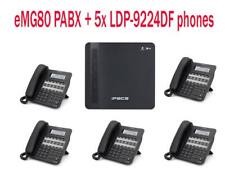 iPECS Ericsson-LG eMG80 PABX Telephone System + 5x LDP-9224DF Phones 6 M Warrant, used for sale  Shipping to South Africa