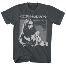 Camiseta retrô George Harrison perfil ao vivo música guitarra presente para fãs comprar usado  Enviando para Brazil