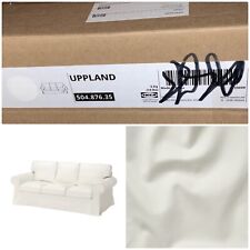 Używany, Ikea UPPLAND 3-osobowa sofa Pokrowiec wsuwany TYLKO POKROWIEC Wybielacz Biały 504.876.35 na sprzedaż  Wysyłka do Poland