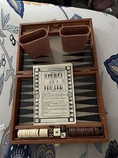 Backgammon set wood for sale  Anderson