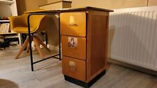 Bureau marron vintage d'occasion  Domont