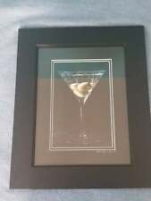 Framed picture martini for sale  Long Branch