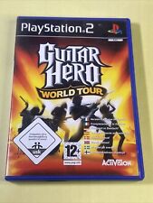 GUITAR HERO WORLD TOUR PS2 SONY PLAYSTATION 2 VIDEO GAME ITALIAN VERSION for sale  Shipping to South Africa